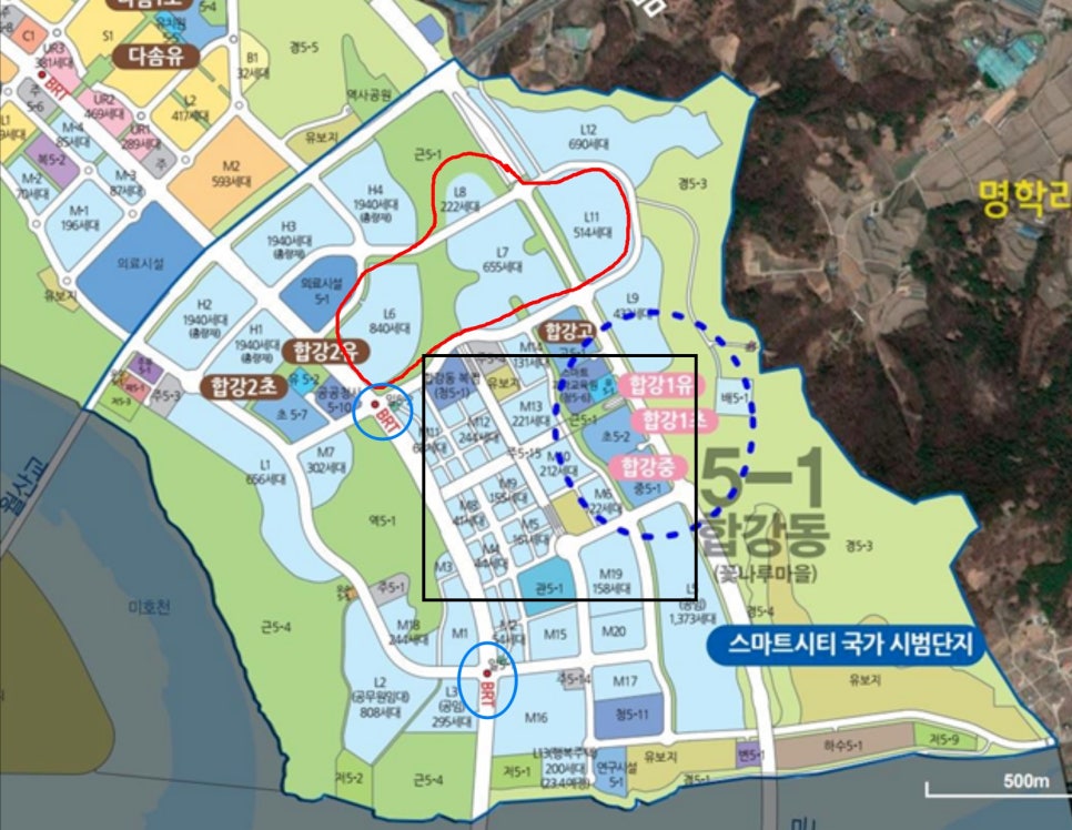 합강동 분양 예정지역
